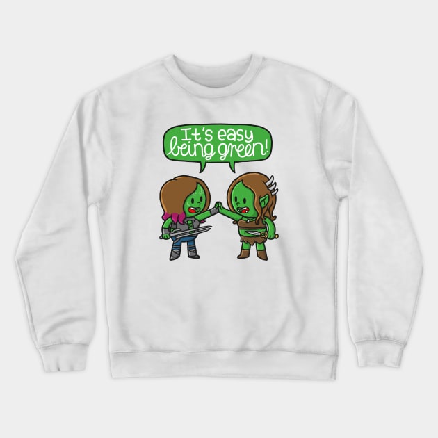 Gamora & Garona Crewneck Sweatshirt by Schlogger